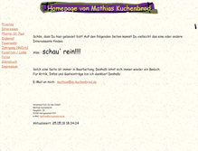 Tablet Screenshot of m-kuchenbrod.de